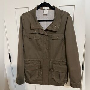 FDJ french dressing women’s jacket, size large cotton